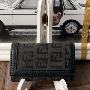 FENDI ZUCCA Key Holder